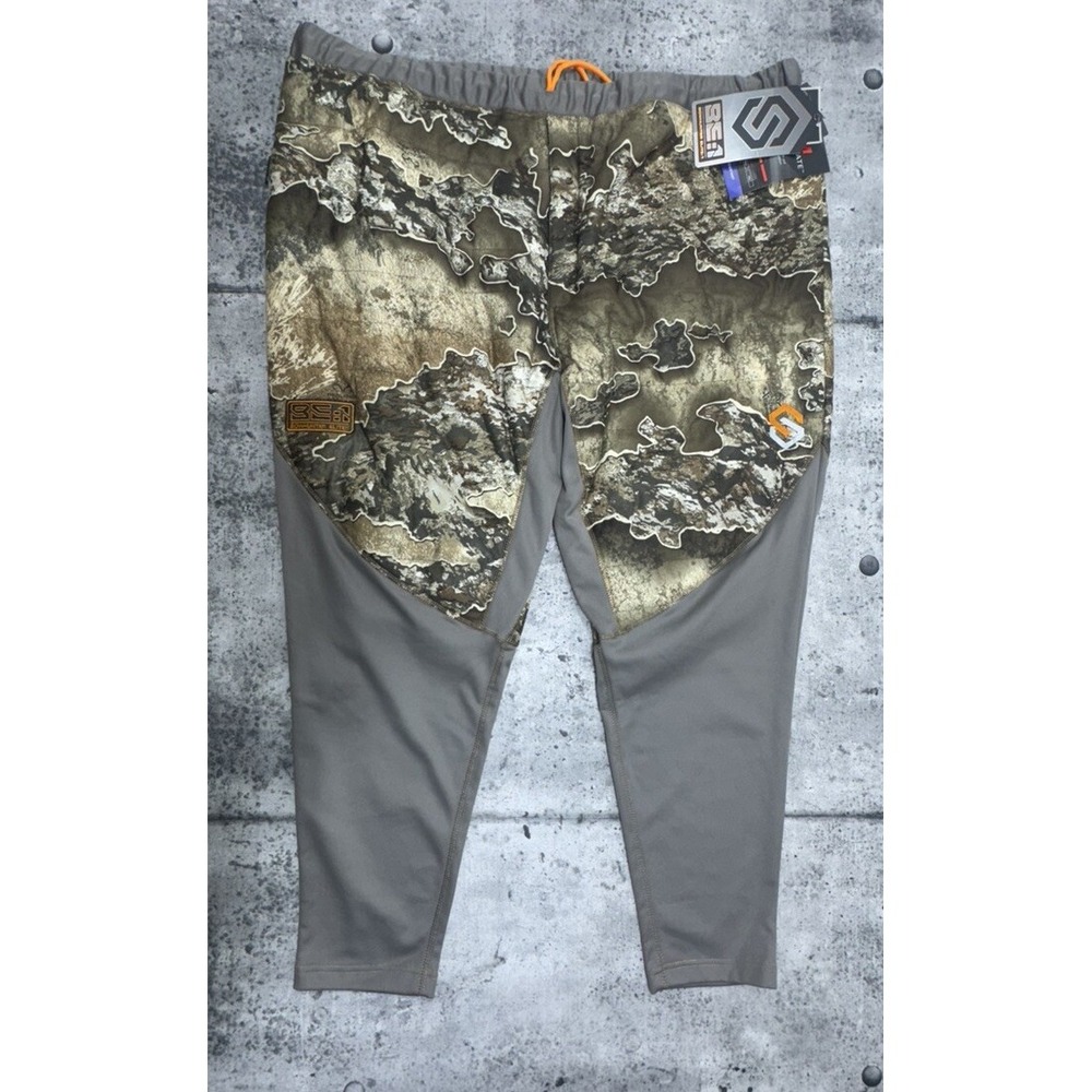 Scentlok BE:1 Reactor Pant, RealTree Edge, 3XL Camo Hunting Base Layer